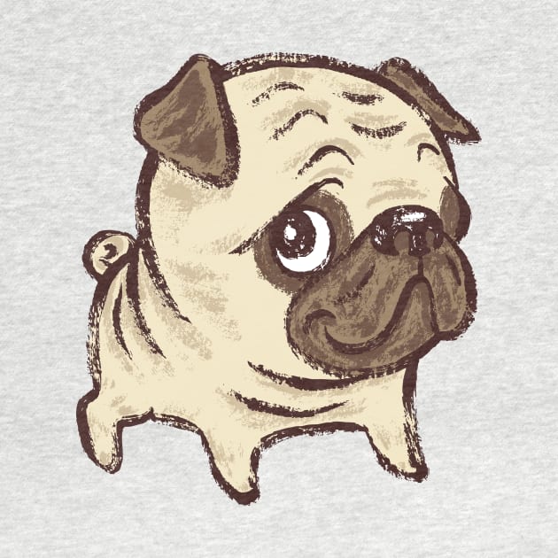 Pug dog by sanogawa